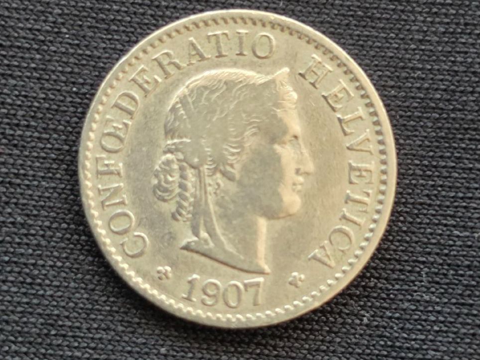 Tutti le monete: 5 cts 1907 – Usato da Genève venduto da bbastos