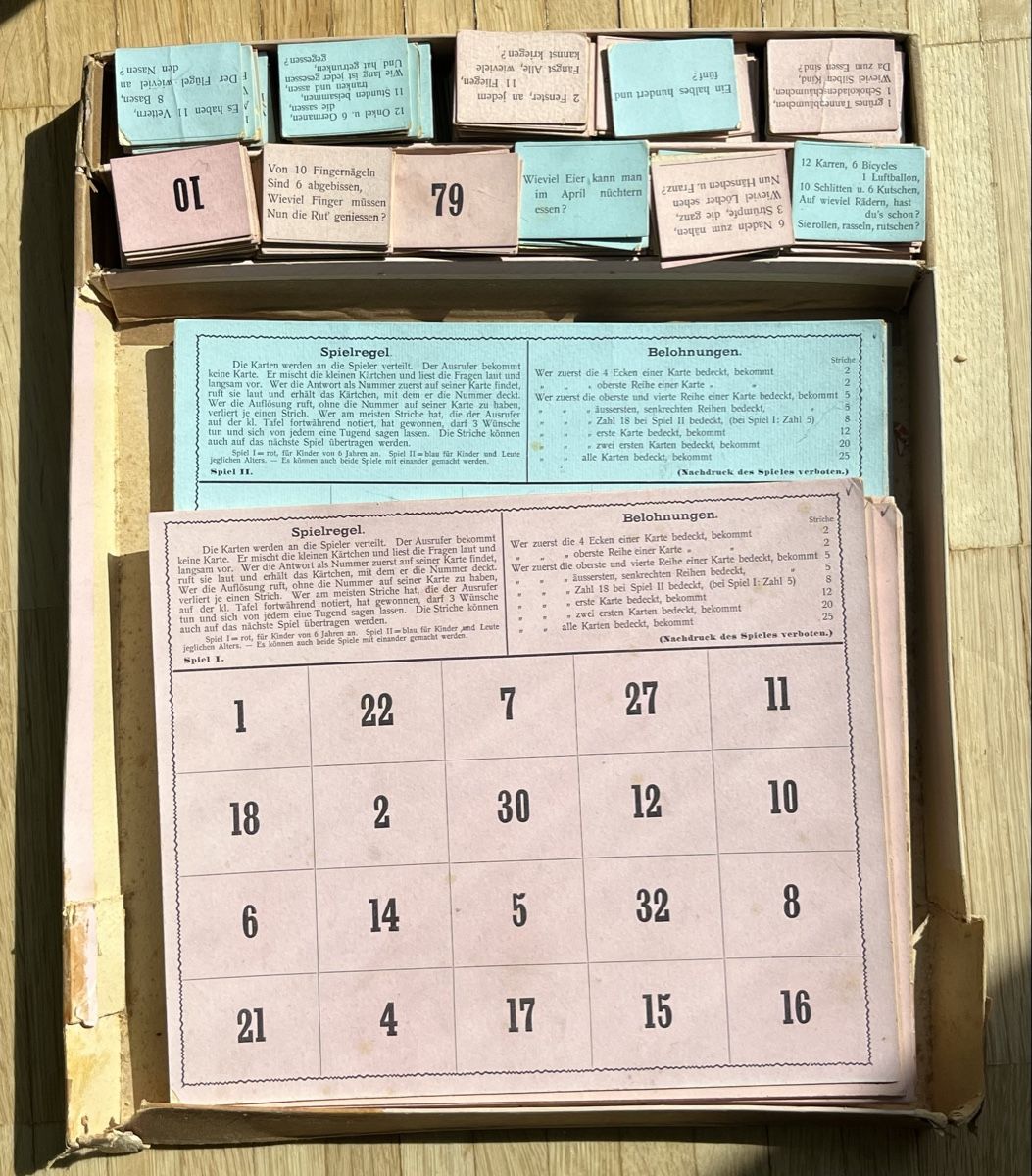 Spiele: "Peterli rat!" Antikes Gesellschaftsspiel – Gebraucht aus St. Gallen von reg_f8h8 4