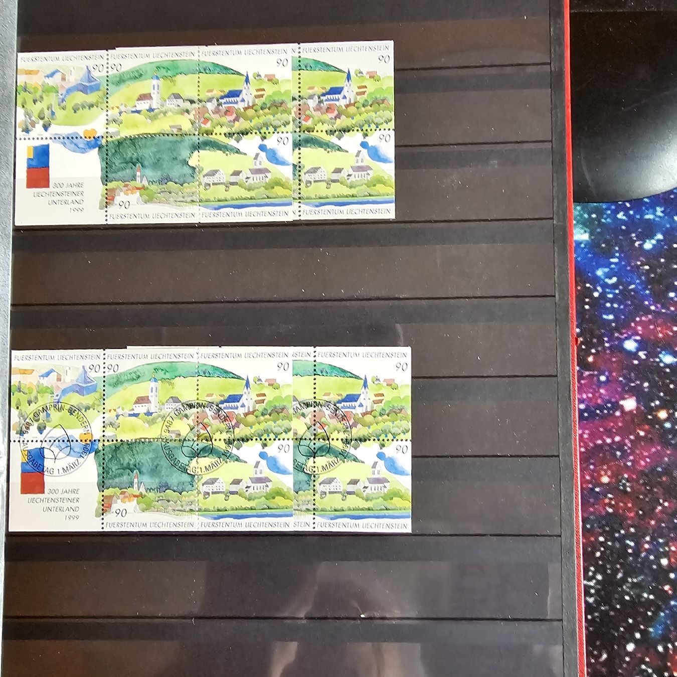 Tutti i francobolli: LIECHTENSTEIN LOT BLOCKS AB 1962 **/GEST. – Usato da Dintikon venduto da bonita099 1