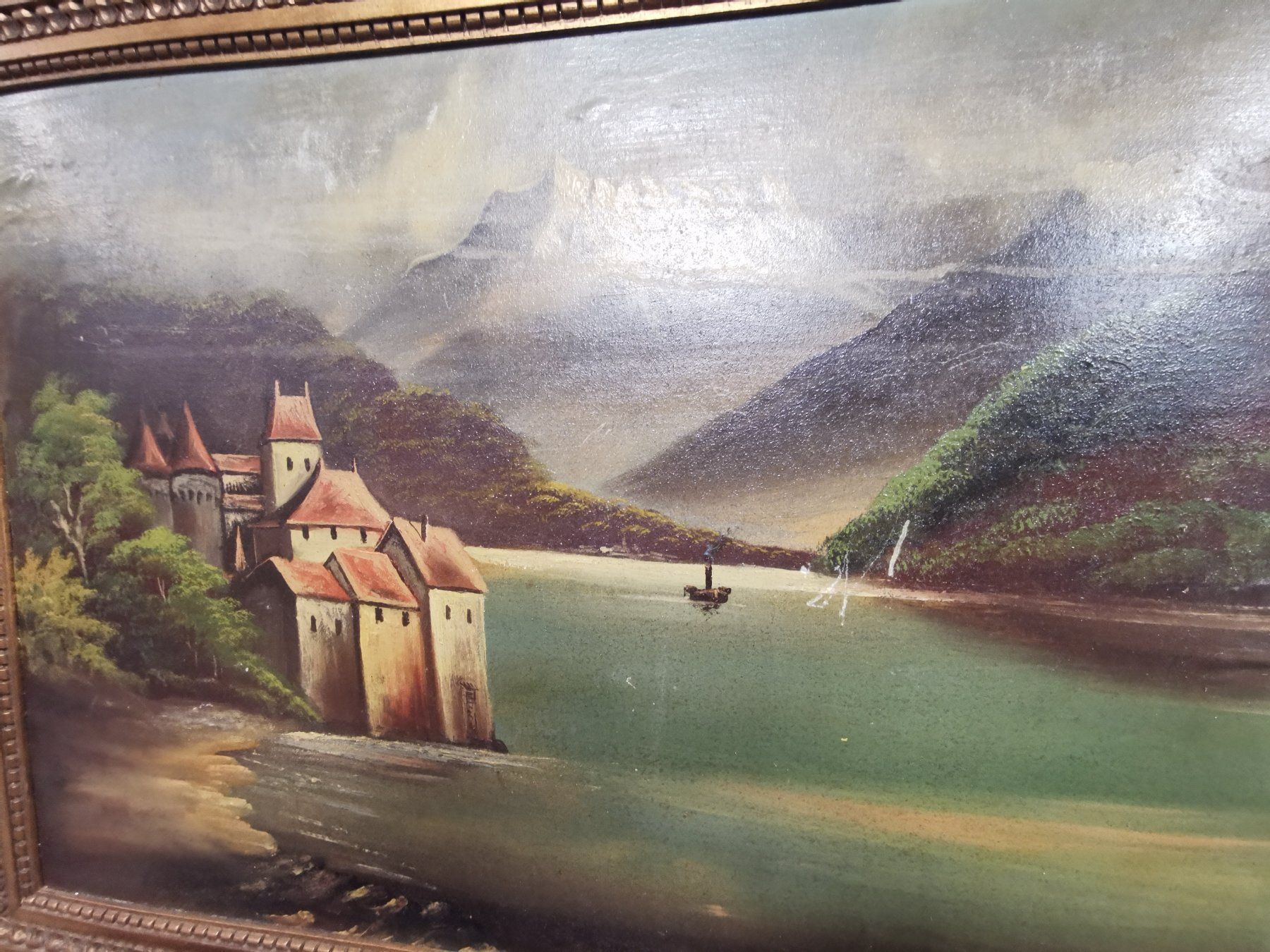 Dipinti: HUILE SUR PANNEAU SIGNÉE – Usato da Genève venduto da Qanil77 5