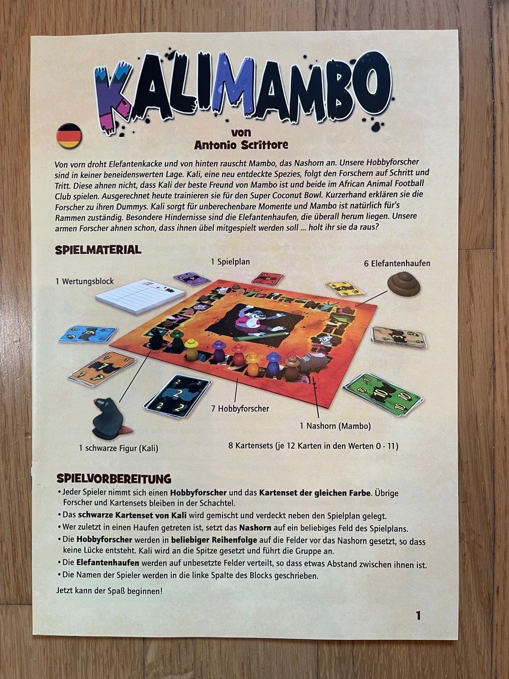 Spiele: Kalimambo - Spiel – Gebraucht aus Villnachern von Durot 3