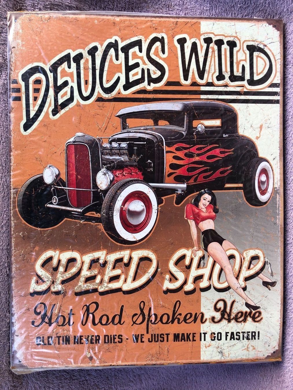Schilder: Hot rod speed shop v8 classic – Neu und originalverpackt aus Reinach AG von rares75