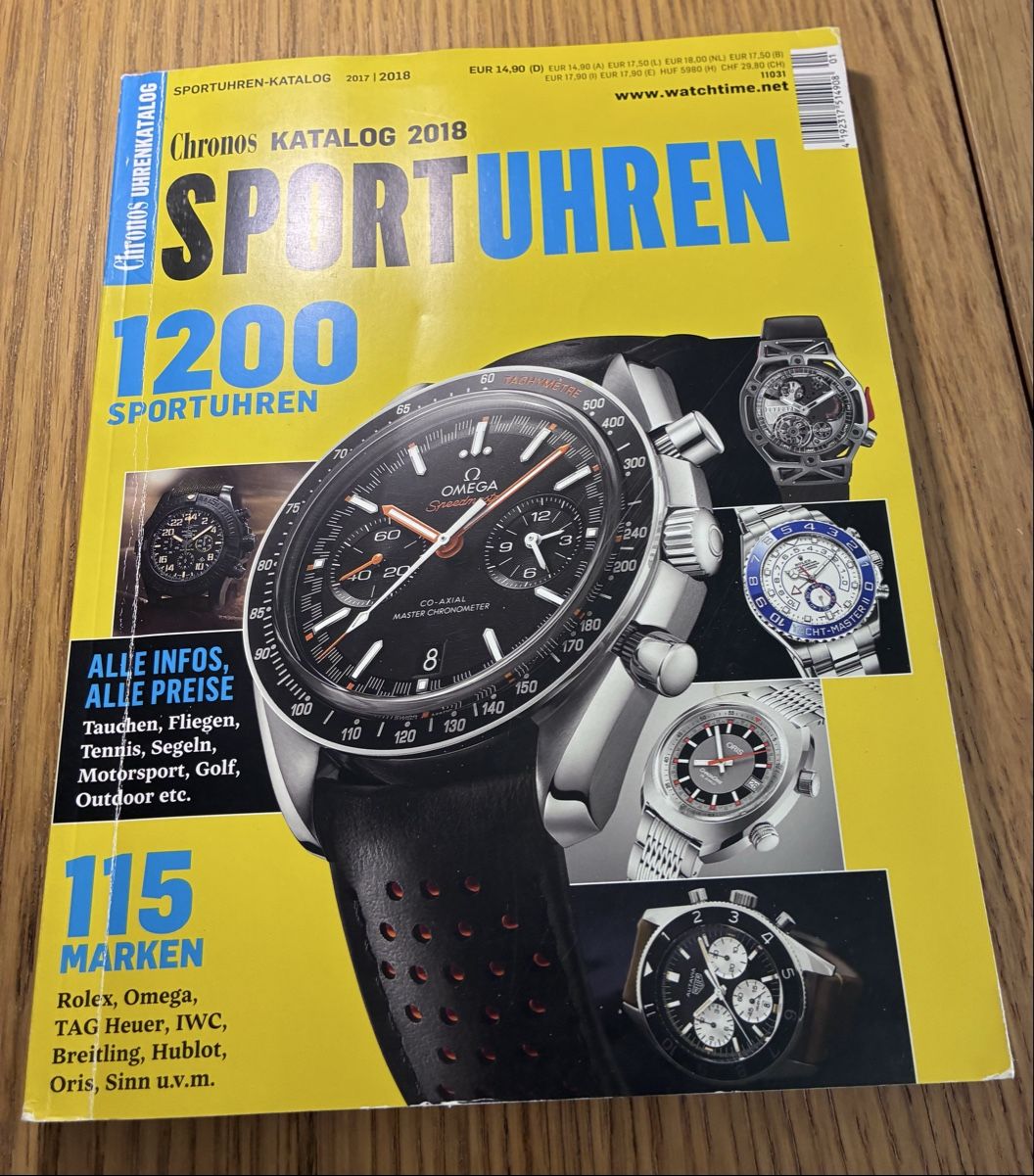 Zeitschriften & Magazine: Sportuhrenkatalog  – Gebraucht aus Baden von Goldbaum