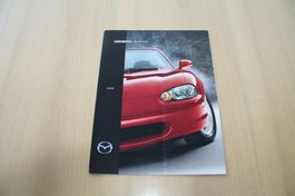 Mazda Miata MX-5 USA-Prospekt Katalog von 1999