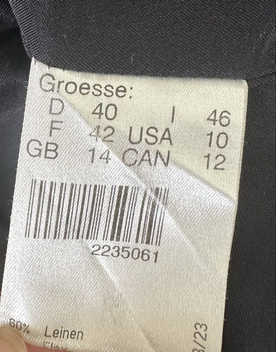Jacken: St.Emile Blazer, Leinen/Baumwolle, Grösse 40 – Gebraucht aus Oberwil BL von orsay 7