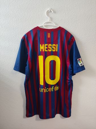 FC Barcelona (Messi #10) 2011/12 Heimtrikot (L)