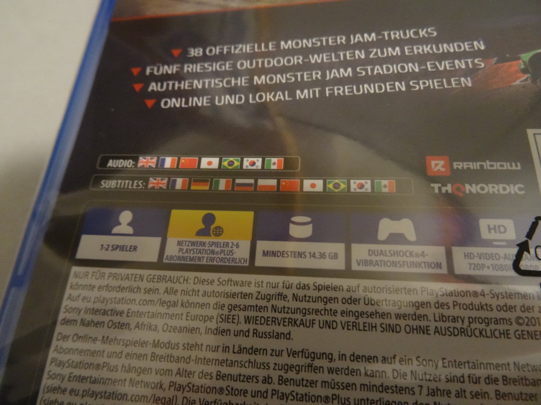 Giochi: Monster Jam Steel Titans 2 PS4 NEUWARE – Nuovo e nell'imballaggio originale da Olten venduto da Disc-Ausverkauf 2