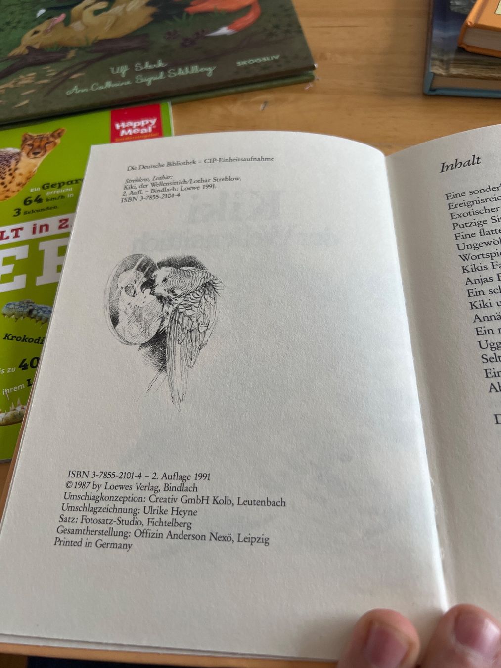 Libri: Loewe Tierbuch-Set: Maxi, Kiki, Anja – Usato da Wettingen venduto da Mbdc 4