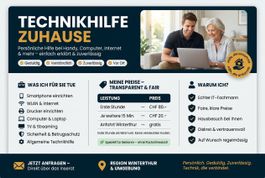 Geduldige Technikhilfe zuhause – Computer, Handy & Internet