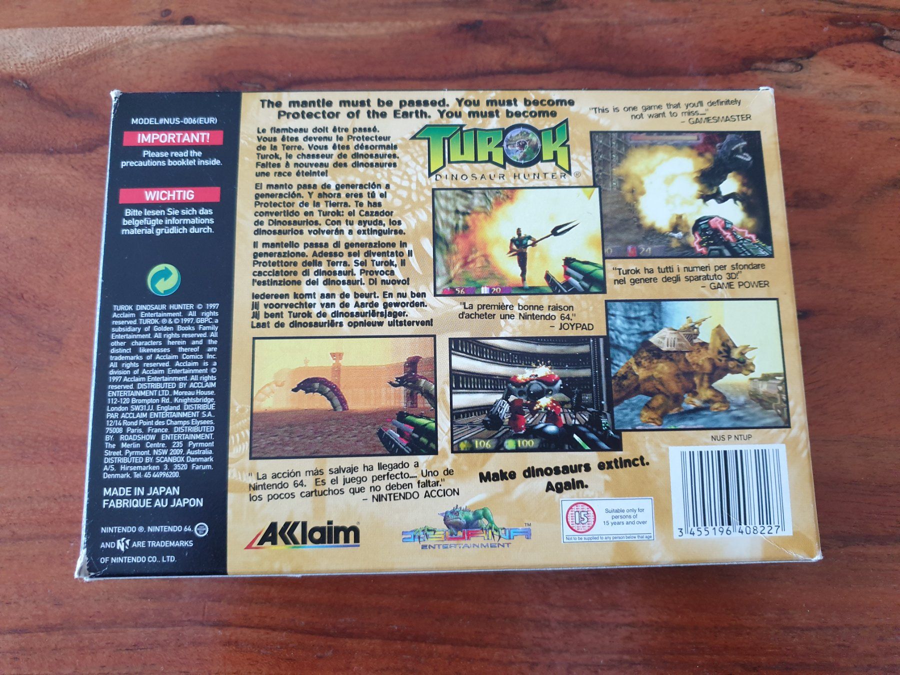Giochi: Turok OVP / N64 – Usato da Rain venduto da Rou_z26r 1