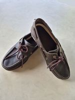 TIMBERLAND Boat-Shoes Grösse 43 dunkelbraun wie neu