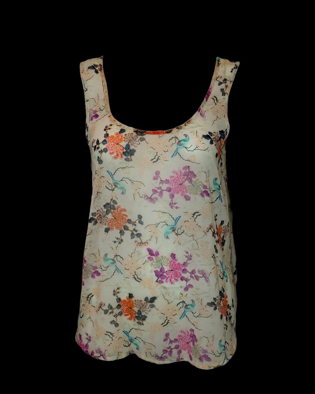 Pull&Bear Top: Pull&Bear Gemustertes Damen-Top – Usato da Bülach venduto da deinmica