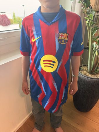 Barcelona Trikot Lamine Yamal Nr. 10, Gr. 140 NEU