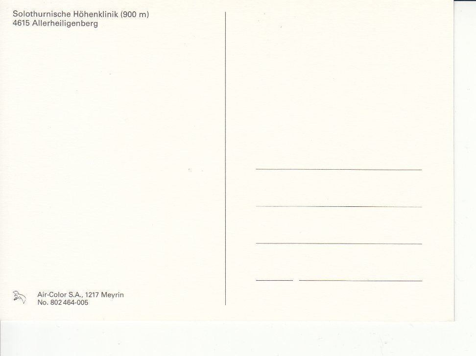 Cartoline postali: Allerheiligenberg um 1985 – Usato da Bürglen TG venduto da StampGraf 1