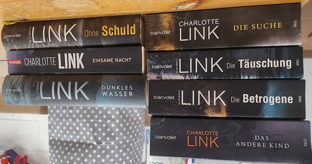 Libri: 7 Bücher Charlotte Link - neuwertig – Usato da Oberdorf SO venduto da Gigijs