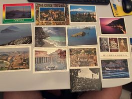 28 ungelaufene Postkarten Italien (Rom, Napoli, Cefalu usw.)