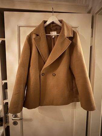 Cappotto H&M color cammello, taglia XL