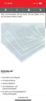 Plexiglas/Acrylglas 4/6/8mm günstig abzugeben!
