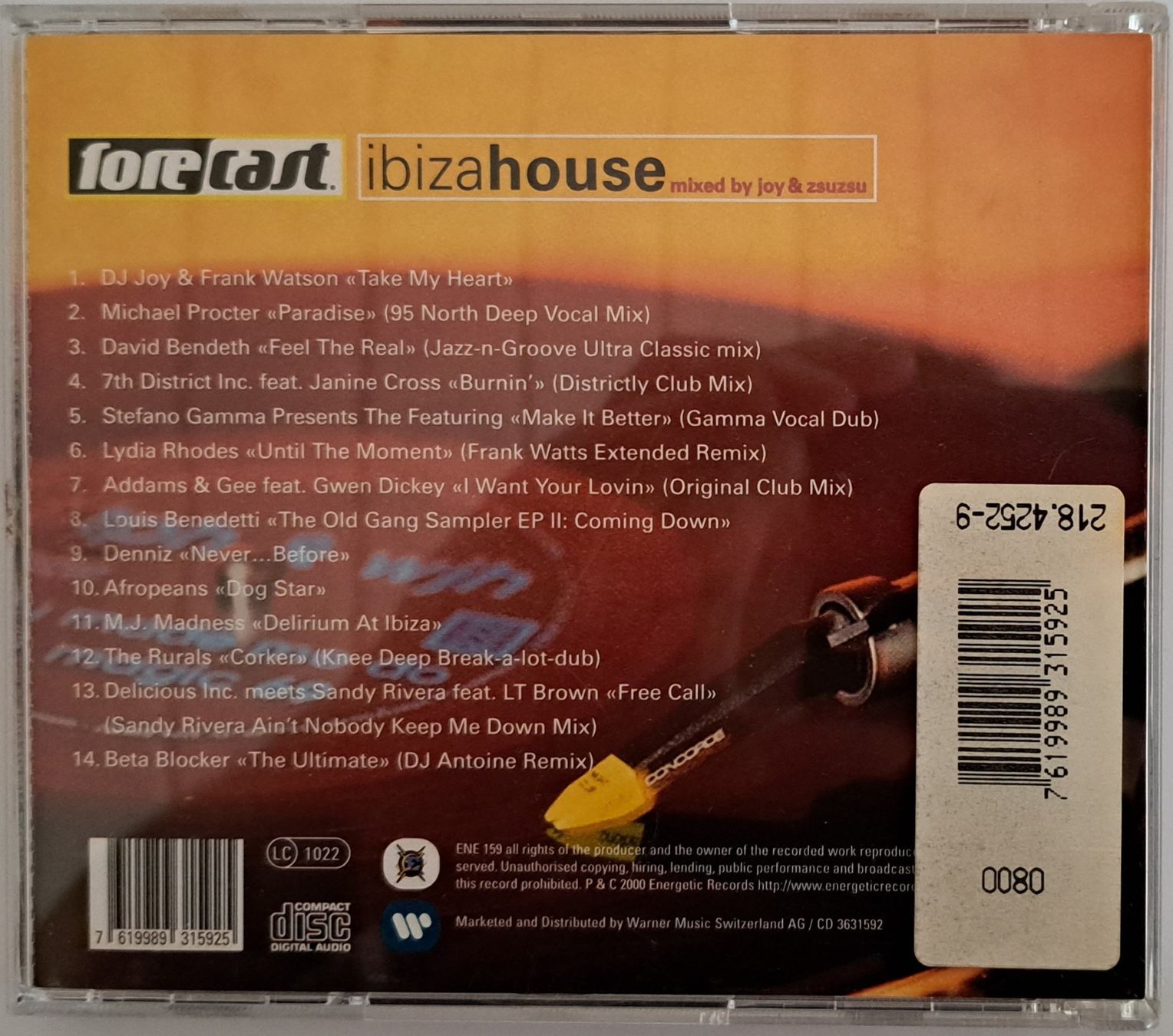 CDs: forecast ibiza house – Gebraucht aus Tenniken von mik_6mxg 1