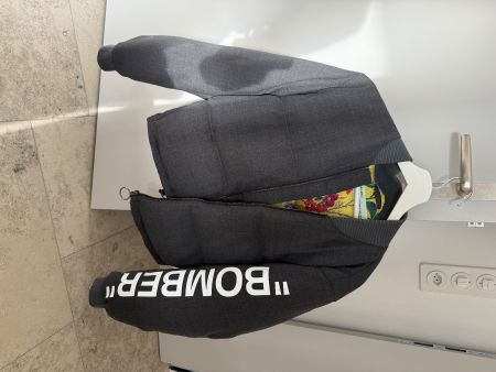 Off-White Oversized Bomber Jacke