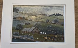 Original Appenzeller Bauernmalerei – Albert Manser zugeschri