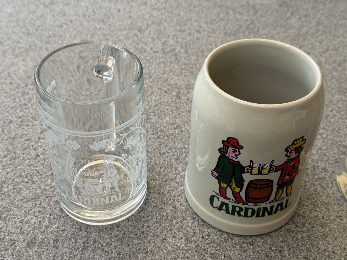 Cardinal Gläser: Cardinal Bier Humpen Set  – Gebraucht aus Deitingen von Himhip 1