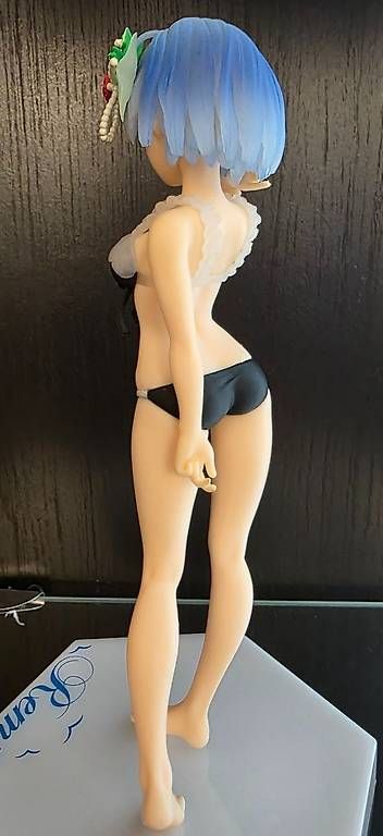Statuette: Re:Zero Rem EXQ Vol.2 Black Bikini Banpresto Figur – Usato da Liestal venduto da mumitroll863 2