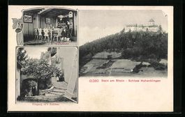 Stein am Rhein, Blick zum Schloss Hohenk