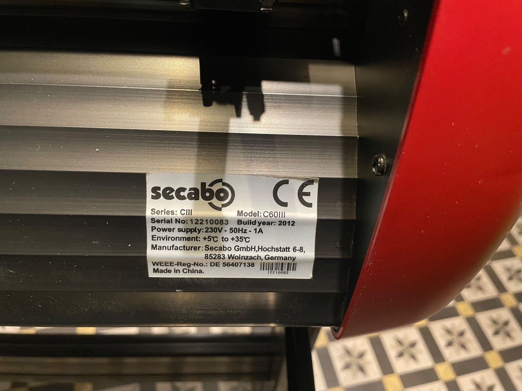 Stampanti: Secabo Schneideplotter C60III – funktionsfähig! – Usato da Luzern venduto da Chufli 3