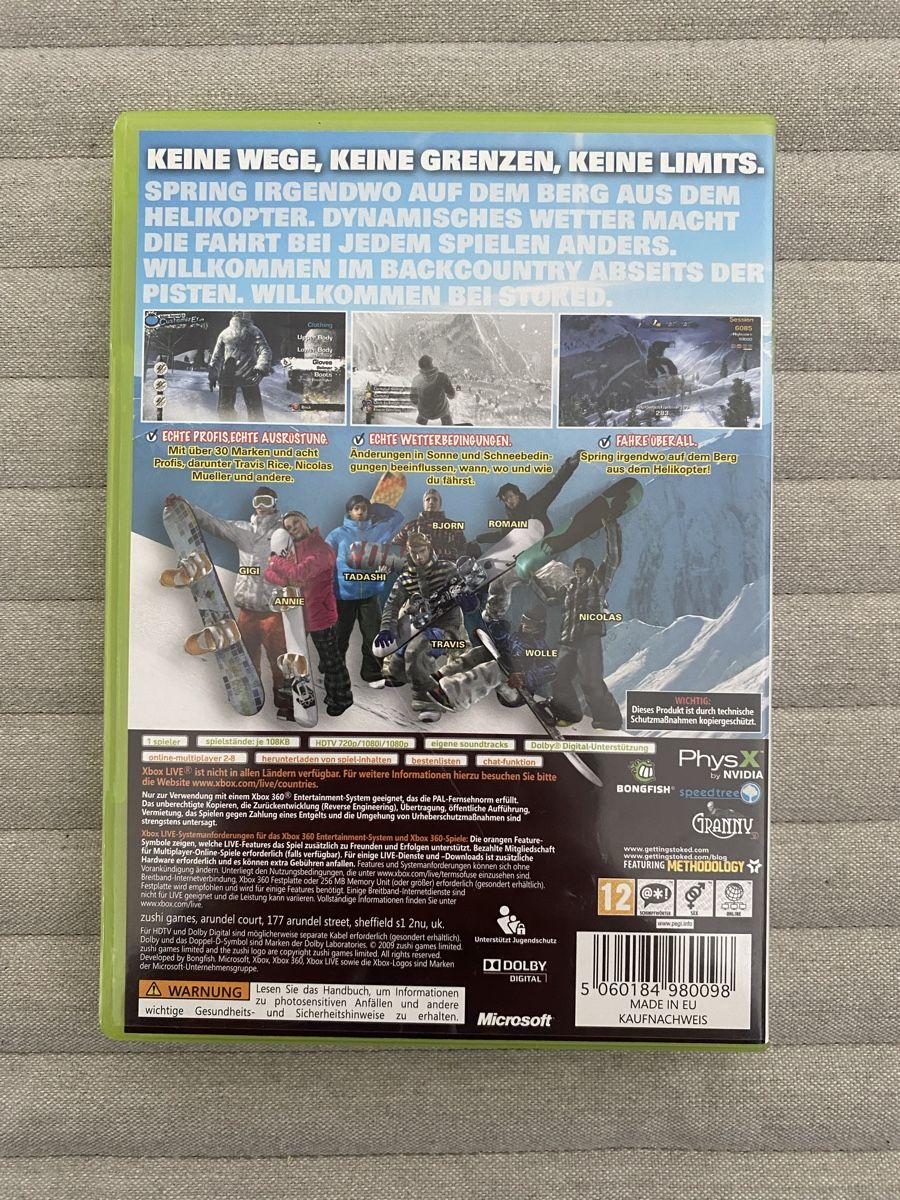 Microsoft Giochi: Stoked für Xbox 360 – Usato da Thunstetten venduto da Virus_33 2