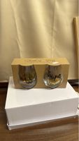 2 Gläser Set Super Mom & Daddy Cool - Neu und Original!