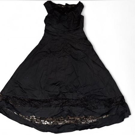 Kleid schwarz mit spitze