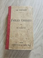 La Fontaine - Fables Choisies, édition ancienne rare!