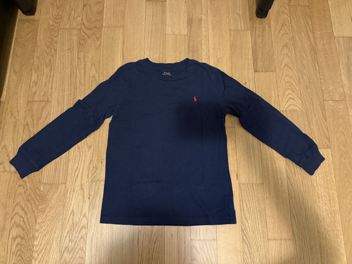 Ralph Lauren Camicie, T-shirt & Polo: Ralph Lauren Langarm-Pullover in Blau – Nuovo (secondo la descrizione) da Aarburg venduto da Da-Lila