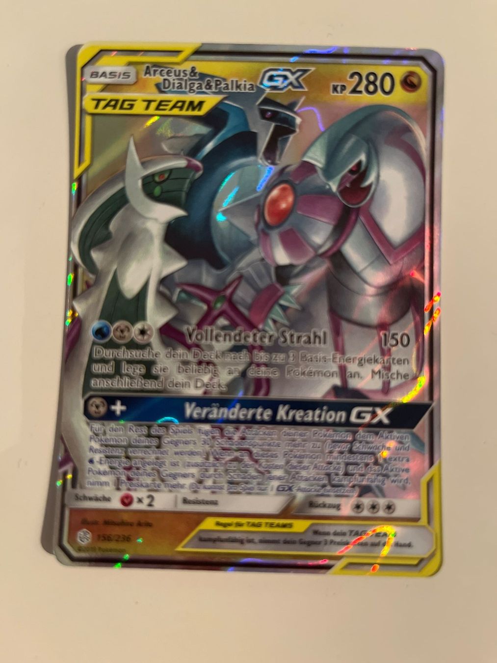 1 x Arceus & Dialga & Palkia GX - Pokémon (Gebraucht) in Kriens für CHF ...