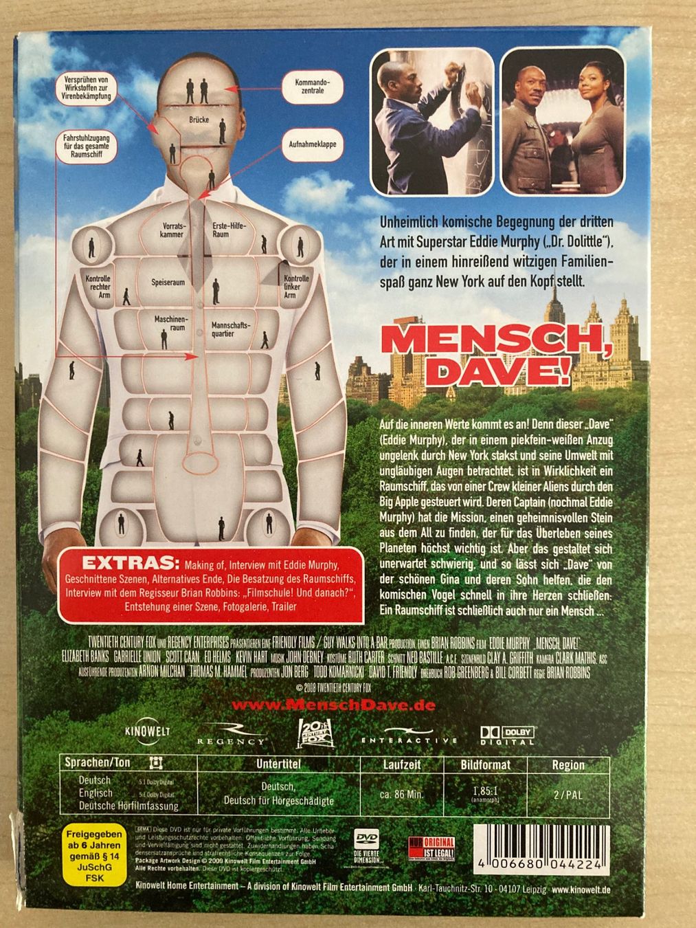 Alle DVDs: Eddie Murphy - Mensch Dave! DVD - Pop-Up Version - Top! – Gebraucht aus Aarau von Tastee 1