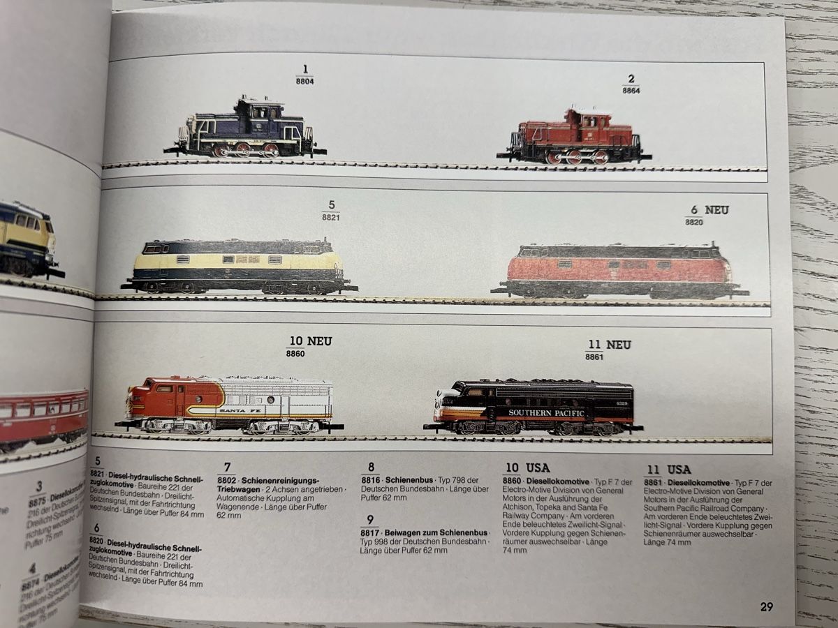 Märklin Modellini di ferrovie: Märklin z Katalog 1984/85 – Usato da Lupsingen venduto da New-Haven 1
