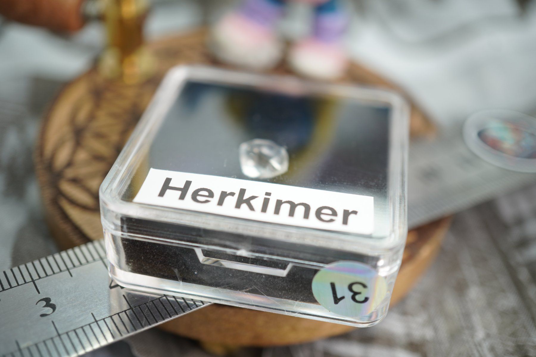 Minerali & Pietre curative: Herkimer  im   Böxli      ab 1.- Auktion – Nuovo e nell'imballaggio originale da Eschenbach SG venduto da topstone 3