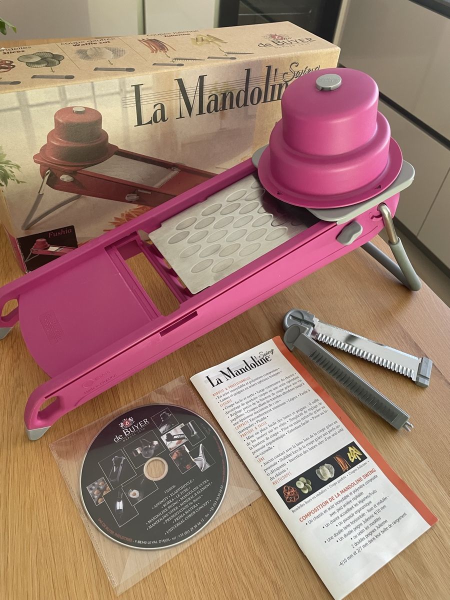 Elettrodomestici da cucina: Mandoline Swing de Buyer Fuchsia – Usato da Champlan venduto da Cjayretro 4