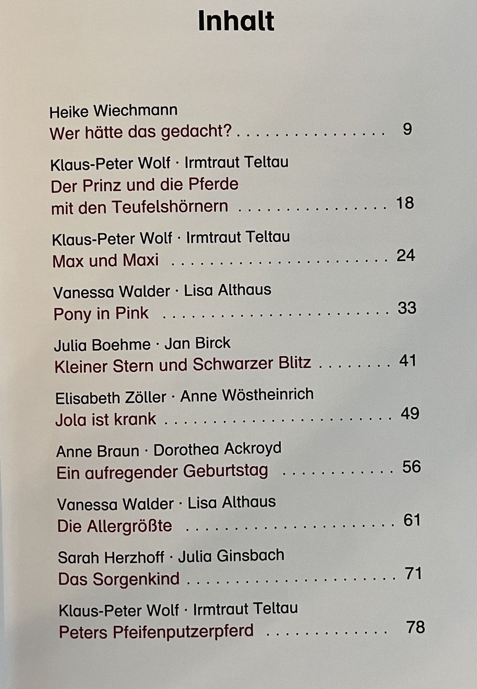 Bücher: Die besten Leselöwen Pferdegeschichten – Gebraucht aus Bühl BE von psos 5