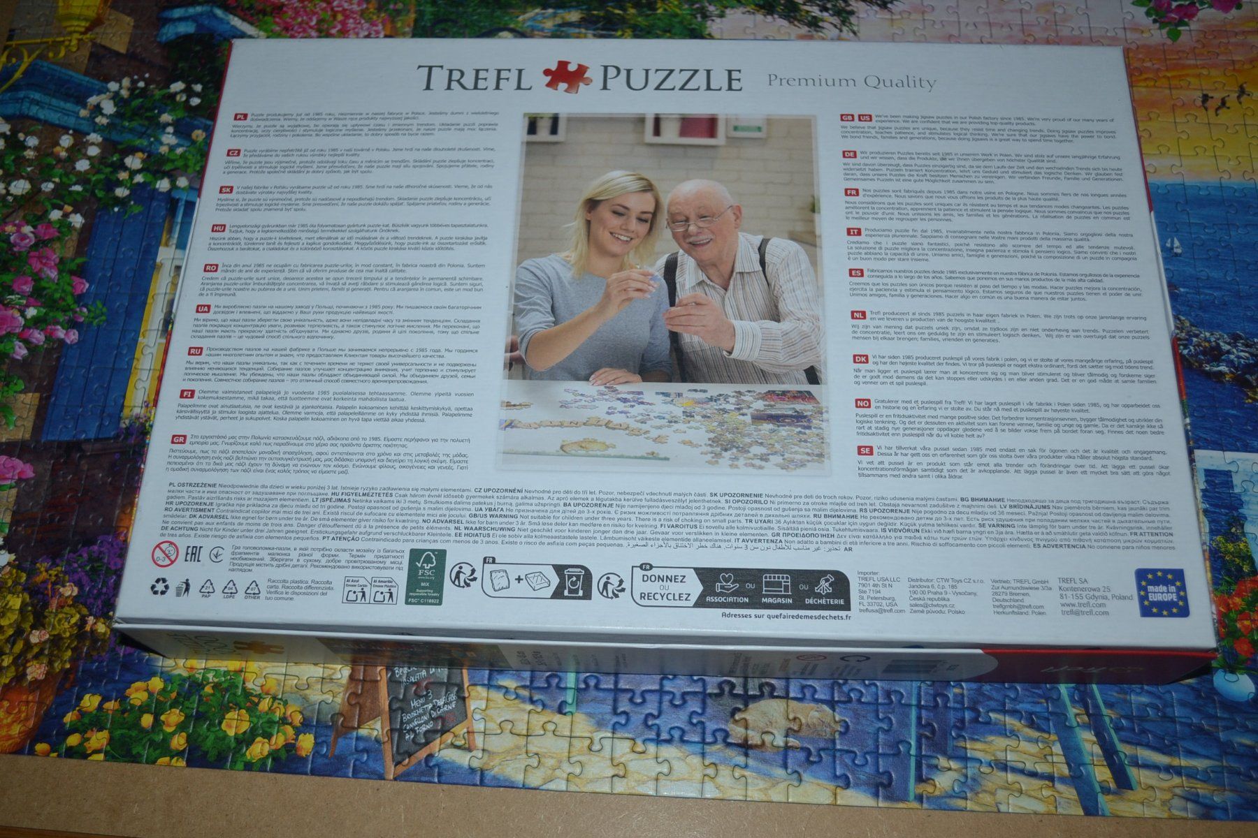 Puzzle: Puzzle 1000 Teile - Sicht im Cinque Terre – Usato da Kölliken venduto da Knorrli58 5