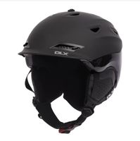 Skihelm für Erwachsene Damen und Herren Schwarz