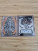 Keegan Murray - NBA 2x Rookie Card, Autogramm /249 + RC /65