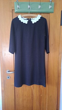 Kleid kurz 60ies schwarz