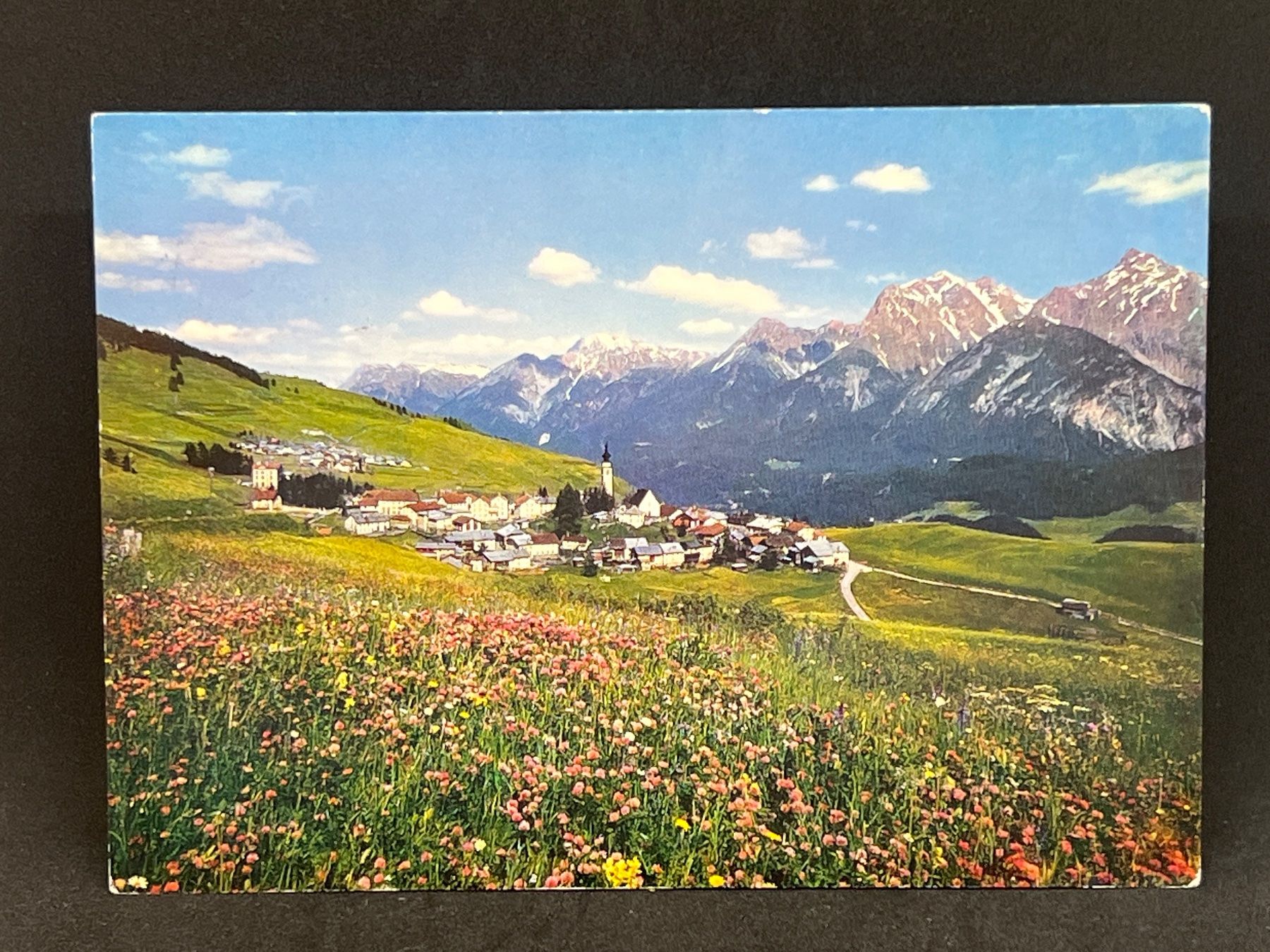 Cartoline postali: Fetan (Ftan), Engadin 1650 m ü.M. – Usato da Widnau venduto da Brusi9