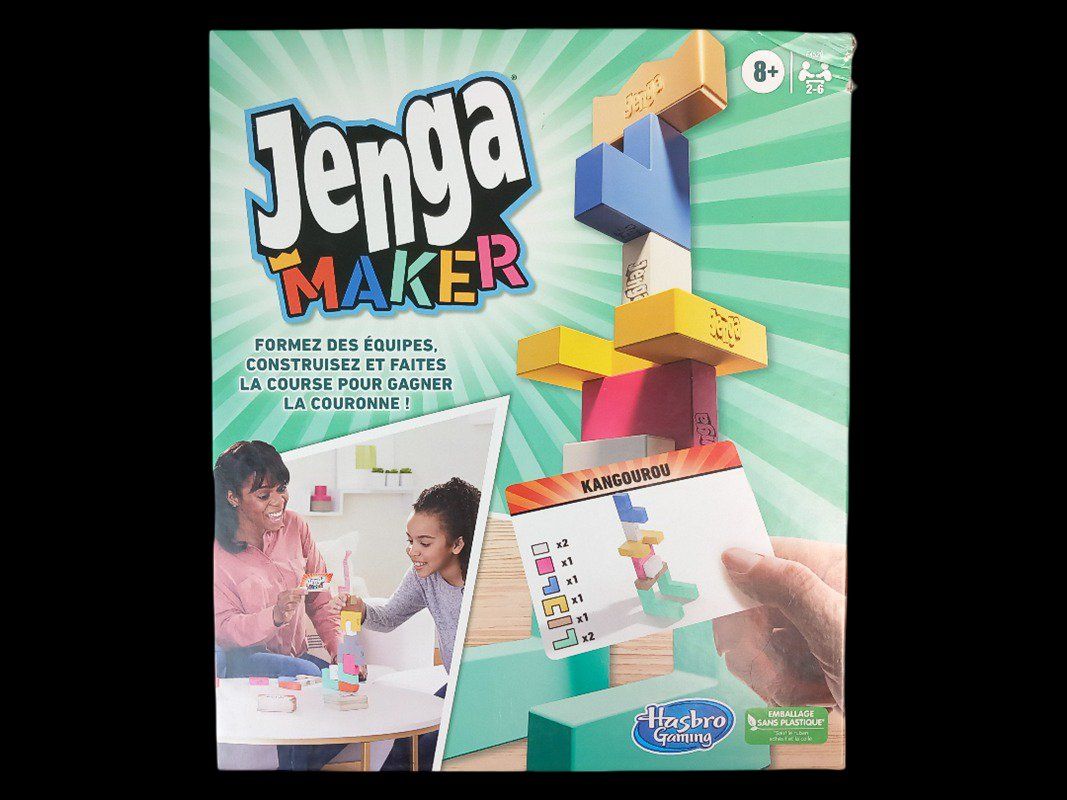 Hasbro Giochi: HASBRO Jenga Maker Spiel – Nuovo e nell'imballaggio originale da Hünenberg venduto da Restwert_Zug