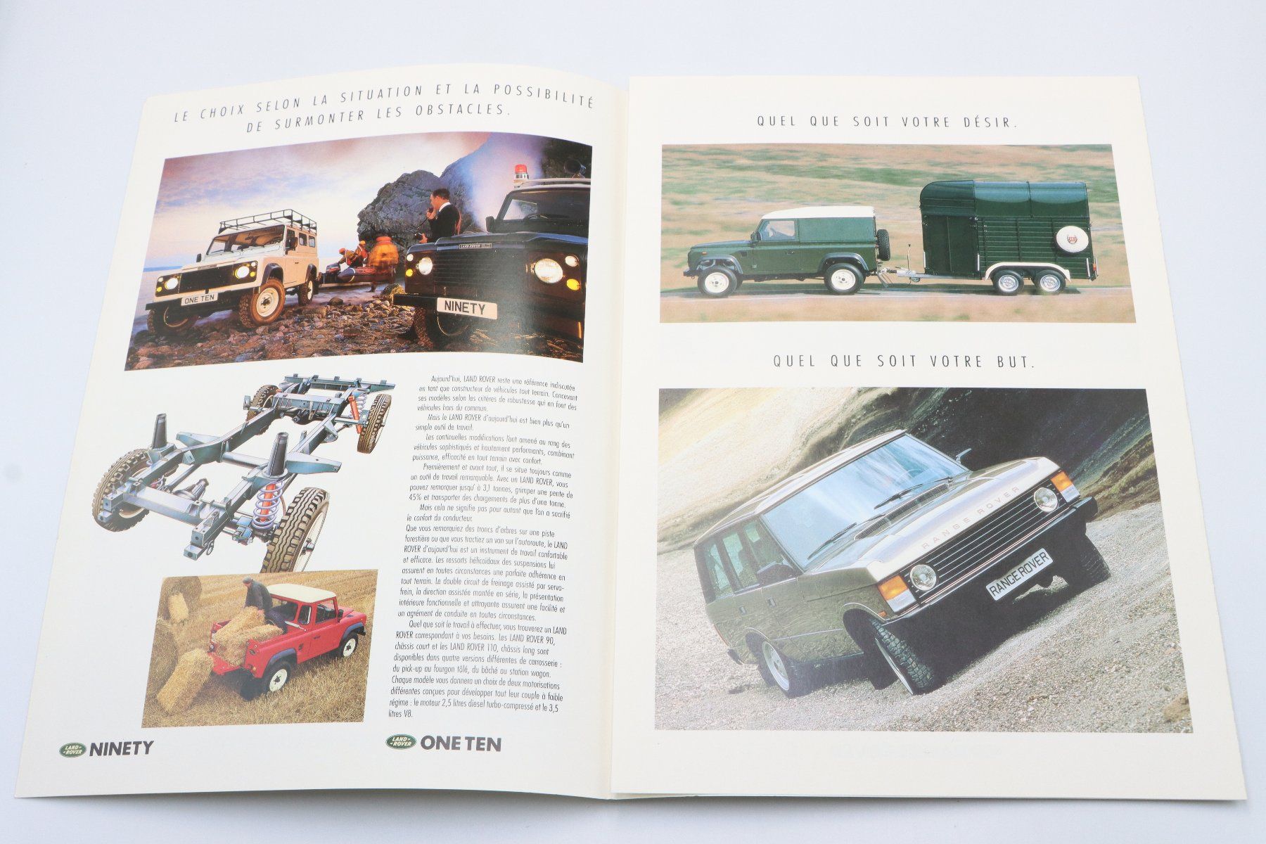 Land Rover Documenti: Land Rover Modellprogramm 1989 Prospekt – Usato da Bühl b.Aarberg venduto da Collectorpassions 2