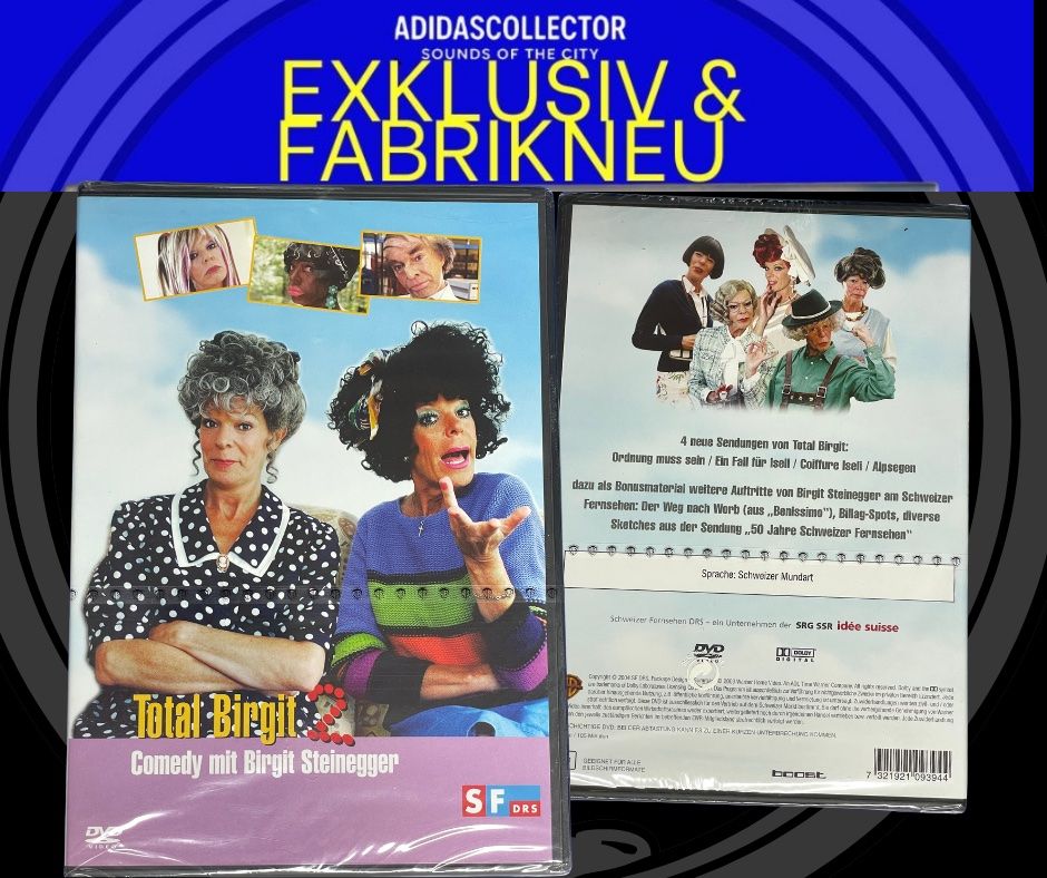 Tous les DVDs: Total Birgit 2 - Steinegger Comedy SF DRS - OVP – Neuf avec emballage d'origine à Muri b. Bern par AdidasCollector