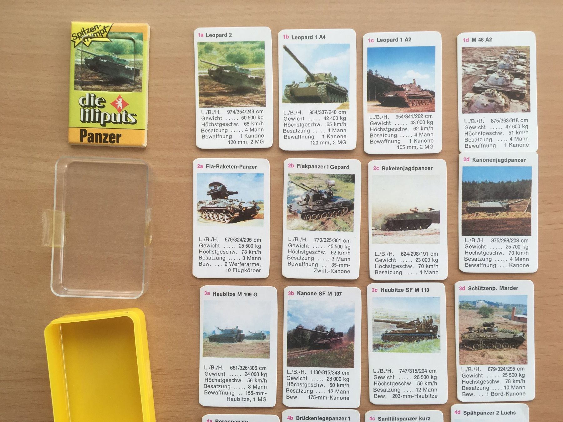Giochi: Quartett – Panzer – Usato da Grenchen venduto da Kogi7 2