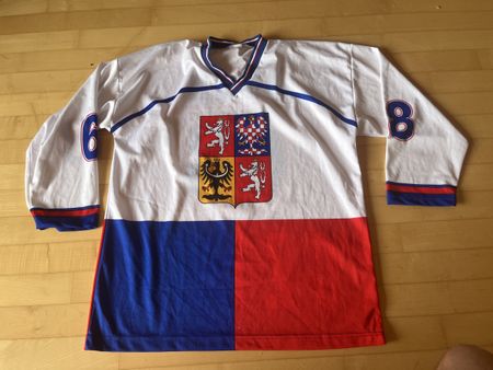 Eishockey Trikot Jersey Tschechien Jaromir Jagr